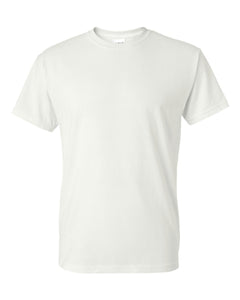 White Custom Print T-Shirt