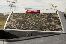 Load image into Gallery viewer, Truck Decal Back Window - Hunter Camo - perforated vinyl TBW023
