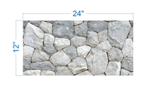 Load image into Gallery viewer, Aquarium or Terrarium Background Rock Wall 2 - vinyl graphic adhesive AQ0056
