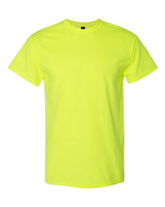 Safety Green Custom Print T-Shirt
