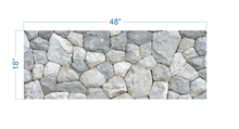 Load image into Gallery viewer, Aquarium or Terrarium Background Rock Wall 2 - vinyl graphic adhesive AQ0056
