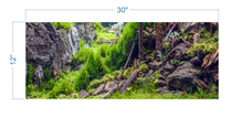 Load image into Gallery viewer, Aquarium Background Planted Aquarium Forest - vinyl graphic adhesive AQ0046
