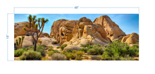 Load image into Gallery viewer, Terrarium Background Rocks and Tree - vinyl graphic adhesive TR0008
