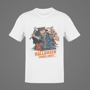 Halloween Zombie Party - Unisex t-shirt HAW007